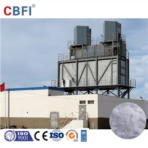 Air-Cooled Flake Ice Machine (Dye Cooling Type) — Teknisk oversigt